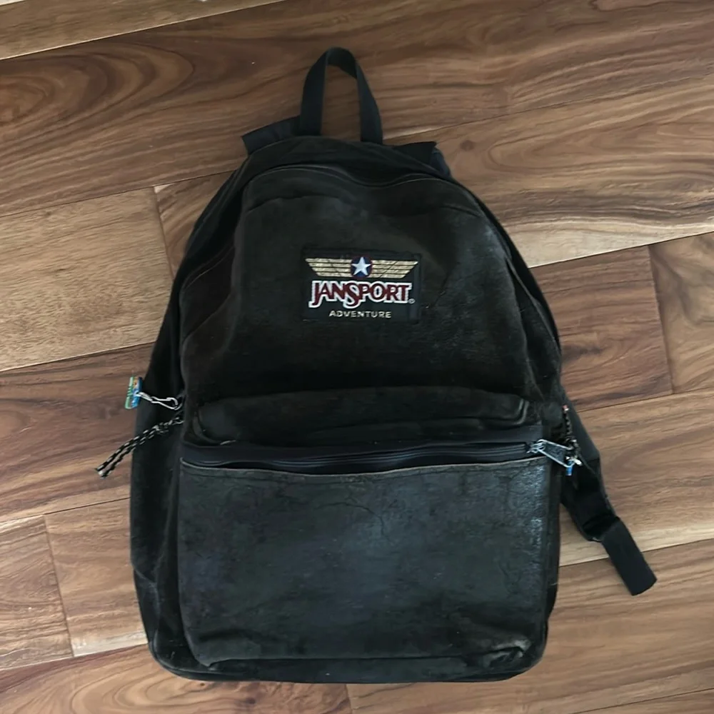 Jansport | Bags | Vintage 200s Jansport Adventure All Leather Suede Backpack With Colorado Charms | Poshmark Jansport | Bags | Vintage 200s Jansport Adventure All Leather Suede Backpack With Colorado Charms | Poshmark